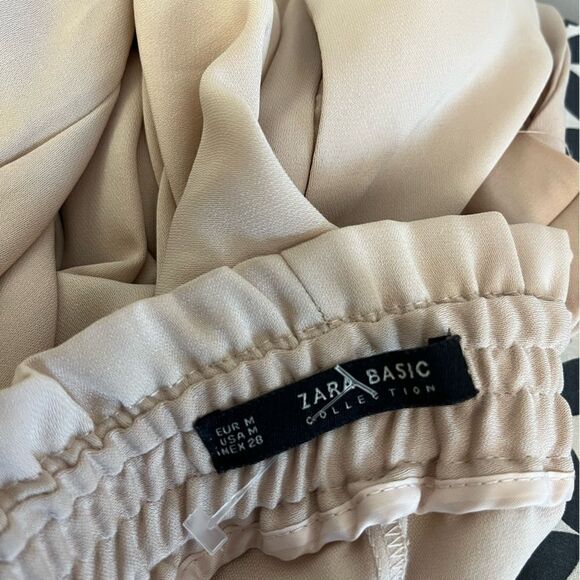 Zara paperbag  straight pants - Picture 5 of 9